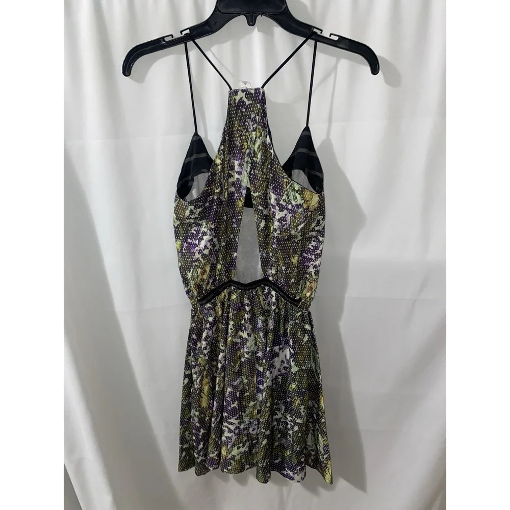 Lululemon City Summer Dress 4 Floral Sport Slip On Racerback‎ Zip Hidden Pockets
